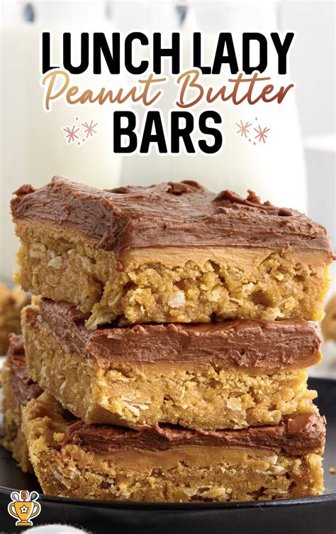 Lunch Lady Peanut Butter Bars Dessert The Best Blog Recipes