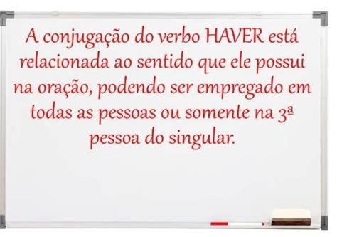 Verbo Haver No Impessoal - Considerando que o verbo haver é impessoal no sentido de existir ...