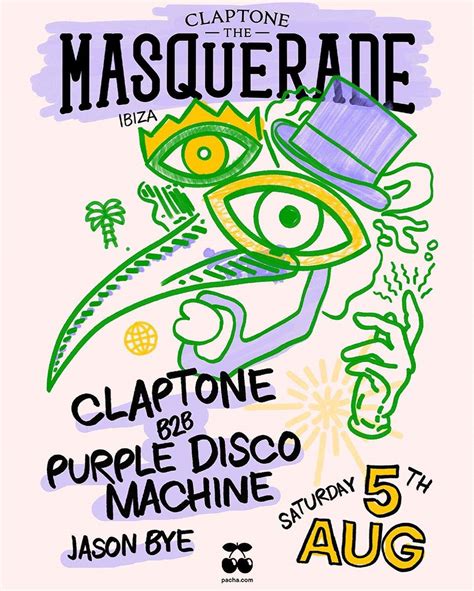 Claptone Et Purple Disco Machine Sortent Leur B2b Du Pacha Prysm