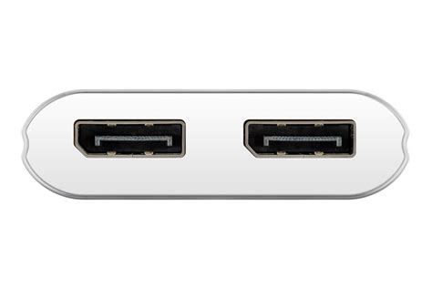 Thunderbolt 3 (USB-C) to 2x DisplayPort adapter