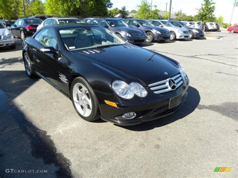 2007 Obsidian Black Metallic Mercedes Benz SL 550 Roadster 47966167