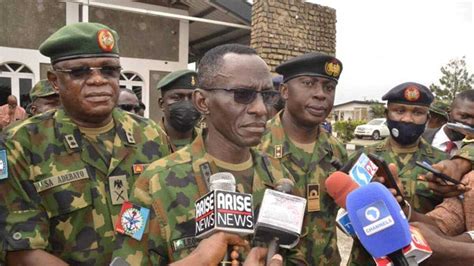 Nigerian Military Reveals How Many Suspected Criminals Were Arrested In