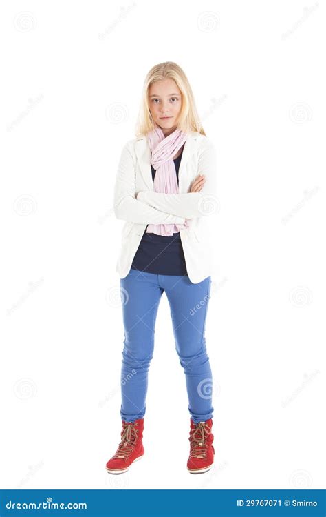 Belle Fille Blonde Image Stock Image Du Adolescents