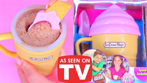 Ice Cream Magic Personal Ice Cream Maker Demo Youtube