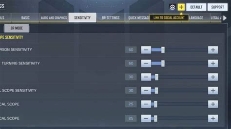 Call Of Duty Mobile Melhores configurações de sensibilidade do