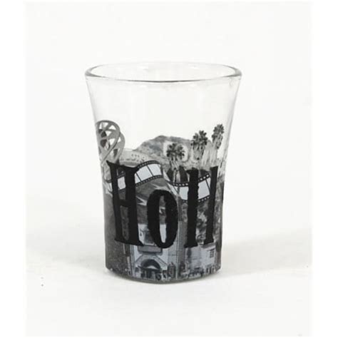 Americaware Sghwc01 Hollywood Duo Tone Etched Shot Glass 1 King Soopers