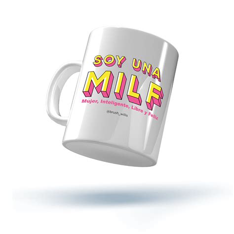 Taza Milf Mujer Inteligente Brush Willis