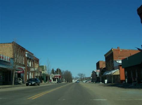 HILLSBORO CITY/ WISCONSIN STATE/ USA. | Wisconsin state, Street view, City