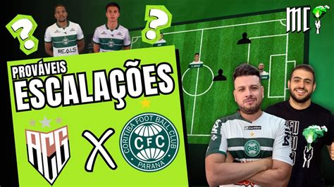Escalações De Atlético-go X Coritiba - PROVÁVEIS ESCALAÇÕES E ONDE ASSISTIR ATLÉTICO-GO X CORITIBA - YouTube