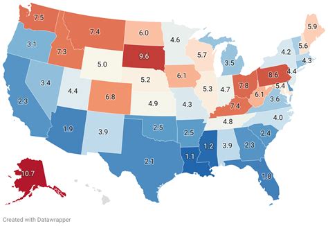 Radon Levels By State 2024