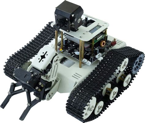 Amazon Yahboom Tank Chassis Roboict Kit Ai Camera Diy Programmable