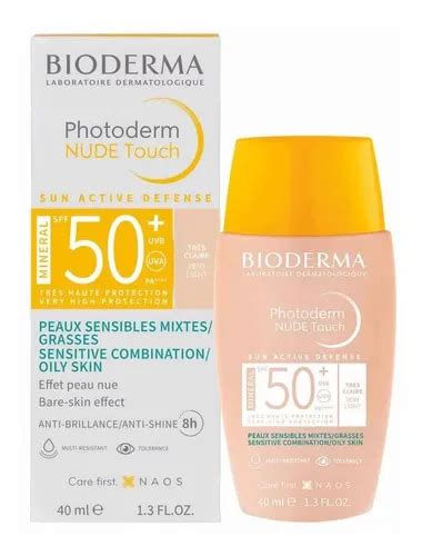 Bioderma Photoderm Nude Touch Spf Mixta Grasa T Muy Claro MercadoLibre