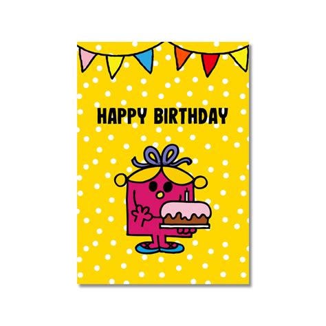 LITTLE MISS BIRTHDAY CARD