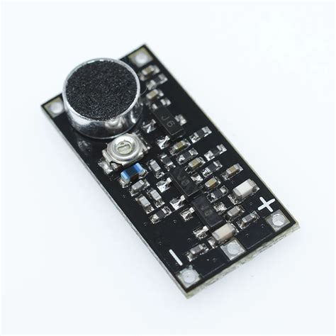 Modulo Trasmettitore Fm Mhz Con Microfono Dc V V Ma Wireless