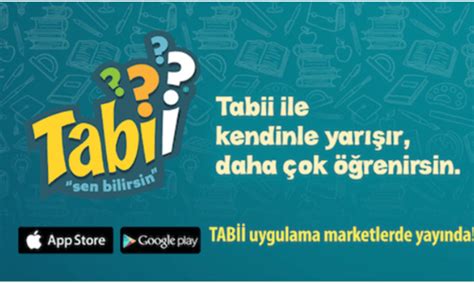 Ortaokul İçin Mobil Uygulama Geliştirildi Tabii Mobil Uygulama Cicicee