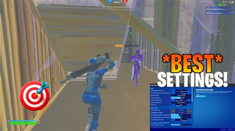 New Best Controller Fortnite Settings Linear Aimbotpiece Control Chapter 4 Season 2 Ps5