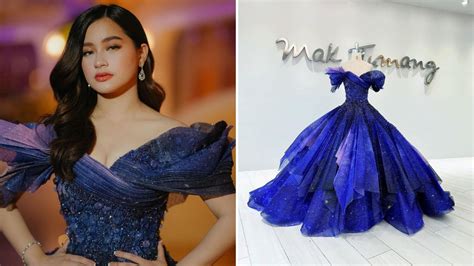 Jillian Ward Stuns In Galaxy Themed Mak Tumang Debut Gown Atelier