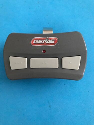 Genie Gitr 3 3 Button Intellicode Garage Opener Remote 390mhz Tested W Clip Ebay