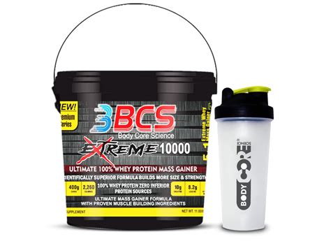 Body Core Science Bcs Extreme Ultimate Whey Protein Mass