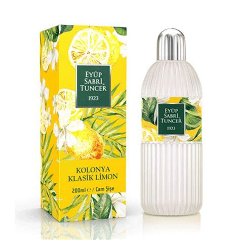 Eyüp Sabri Tuncer Classic Lemon Cologne 200 ml Glass Bottle