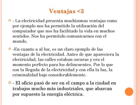 Ventajas Y Desventajas De La Electricidad By Grado87 Issuu