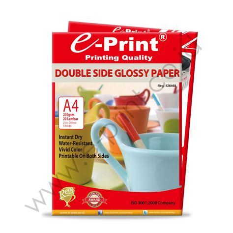 Matte Inkjet Paper A Gsm E Print Indonesia