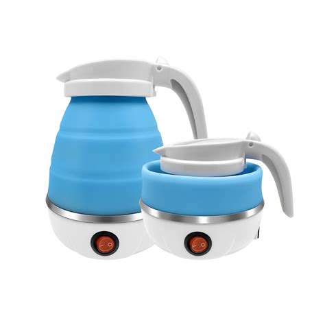 Travel Portable Foldable Electric Kettle L Small Collapsible Hot Water Boiler For Coffee Tea