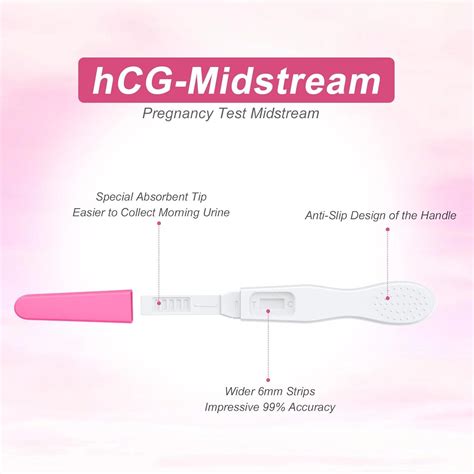 Mommed Pregnancy Test 6 X Individually Sealed Wrapped Hcg Tests