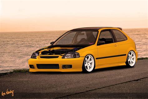 Honda Civic Type R Ek9 Ek9 Honda Civic Hd Wallpaper Pxfuel