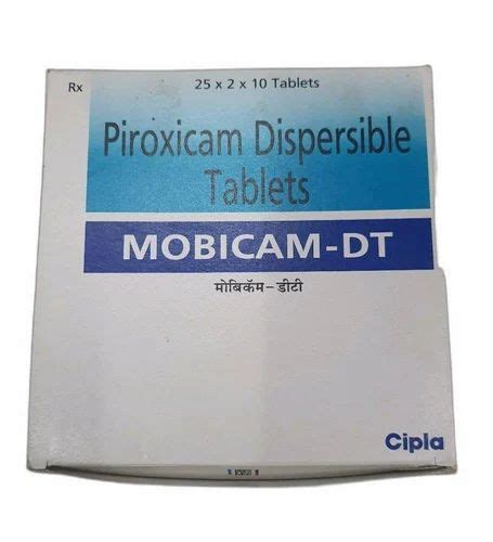 Piroxicam Dispersible Tablets Mg At Rs Stripe In Nagpur Id