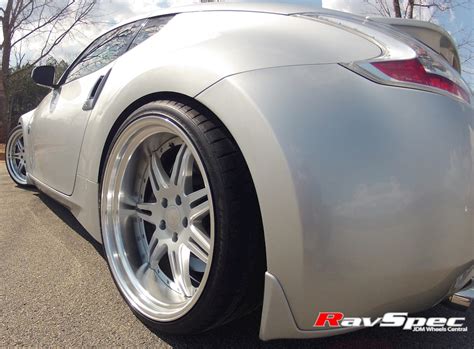 WORK Gnosis GS5 20x9.5 | 20x11.5 on Nissan 370Z *** Super Flush ...