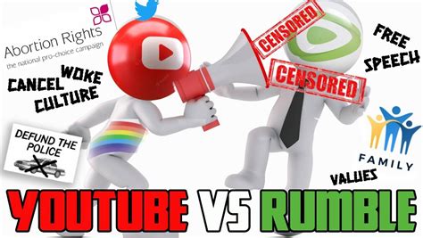 RUMBLE vs YOUTUBE #1 TODAY! Youtube removed my partnership with 5020 ...