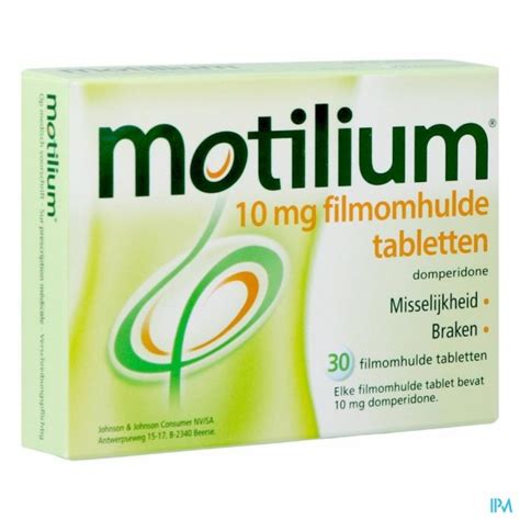 Motilium Mg Filmomh Tabl X Mg Apotheek Thiels