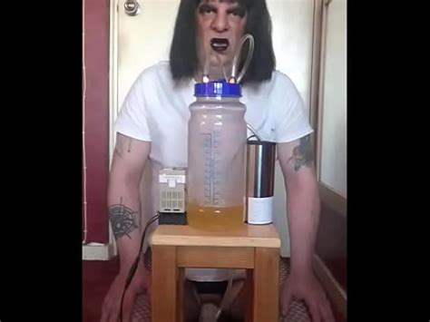 Bisexual Crossdresser With His Portable Cow Milking Machine Part Xvideos