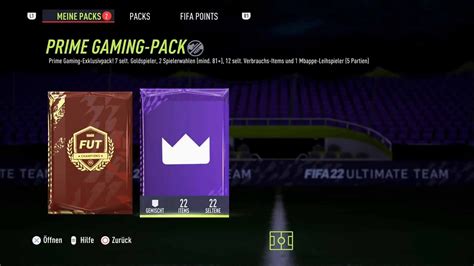 FIFA 23: Prime Gaming Pack - When will the first loot arrive?