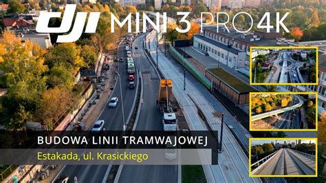 Olsztyn Budowa Linii Tramwajowej Estakada Ul Krasickiego 24