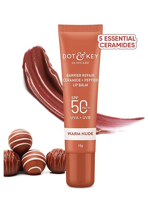 Ceramide Peptide Barrier Repair Lip Balm Spf Pa Size Gm Shades Warm Nude By