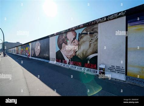 The East Side Gallery Monument On The Longest Surviving