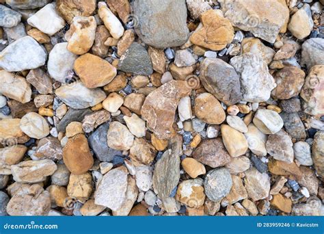 River Gravels Background Mixed Sea Gravels Stock Photo Image Of Size