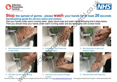 Stop The Spread Of Germs Please Wash Your Hands Poster Infection