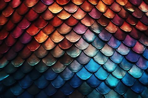 Premium Ai Image Dragon Scales Pattern Chinese New Year Background