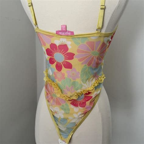 Sugar Thrillz Lingerie Teddy Bodysuit Dollskill Depop