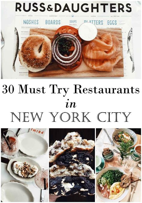 New York Citys Best Restaurants And Restaurants