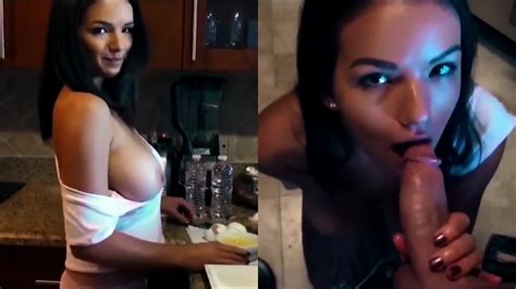 Busty PAWG Amateur Teen Stepsister Rough Fucked POV Sextape Shae Summers