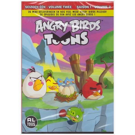 Angry Birds Toons Saison 1 Volume 2 [dvd] En Dvd Dessin Animé Pas Cher Cdiscount