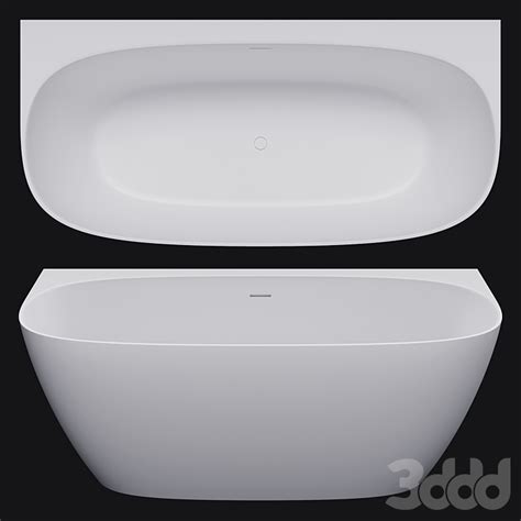 Salini SOFIA WALL set_160_170_180_Пристенная ванна - Ванна - 3D модель