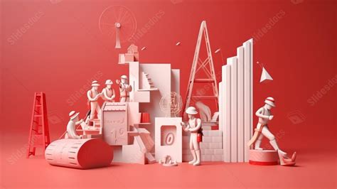 Fondo Conceptualización 3D Del Día Del Trabajo Y Las Ilustraciones Del