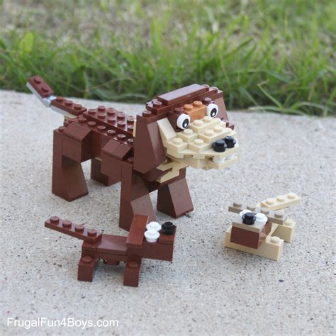LEGO Dog Building Instructions - Frugal Fun For Boys and Girls