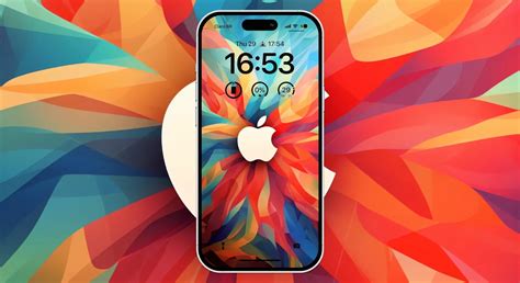 Enhance Your IPhone Experience With A Colorful Apple Logo Wallpaper 4K