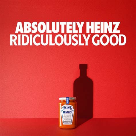 Heinz Pasta Sauce X Absolut Vodka Heinz To Home